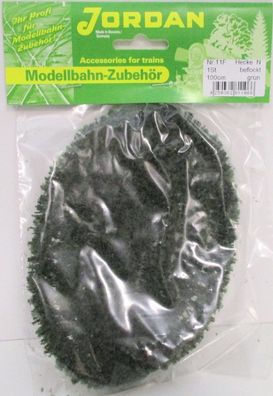 Spur N Jordan Modellbau [11F] Modell-Hecke grün beflockt ca.100 cm 1 Stück OVP NEU