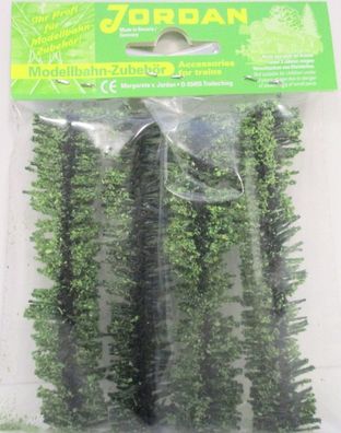 Spur H0/N Jordan Modellbau [12] Modell-Hecken grün ca. 10 cm 4 Stück OVP NEU