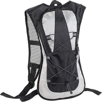 NEU Ultraleichter Fahrrad Rucksack wasserabweisend Reflektoren 5 Liter für Sport