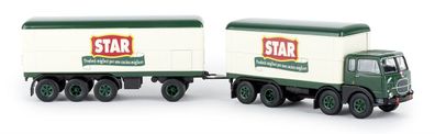Brekina 1/87 58433 Fiat 690 Millepiedi Kofferzug 1960, Star, - NEU