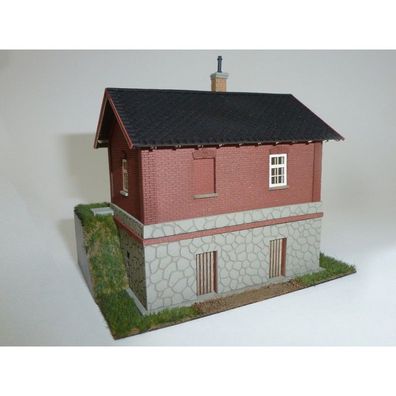 Igra Model H0 151009 Bahnwärterhäuschen Lascercut-Bausatz NEU (3984L)