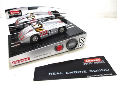Modellauto 1:43 Carrera Sound of Motors Mercedes 300 SLR OVP (4028h)