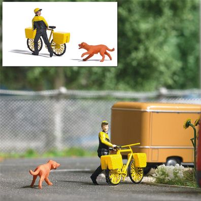 Busch H0 7885 Action Set: Briefzustellung -NEU