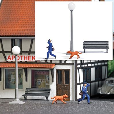 Busch H0 7889 Action Set: Auf der Flucht -NEU