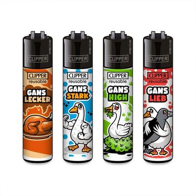 Clipper Reibrad Gänse, 4 Stück