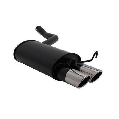 Novus Sportauspuff für Mercedes 190 W201 2x76 SR-Design Endschalldämpfer mit ABE
