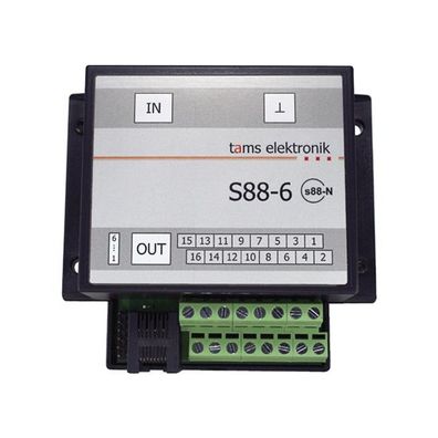 TAMS 44-01607-01 S88-6, Rückmeldedecoder Fertig-Gerät