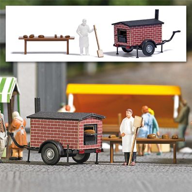 Busch H0 1827 Mobiler Brotbackofen -NEU