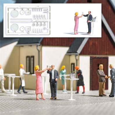 Busch H0 7981 Action Set: Zum Wohl! -NEU
