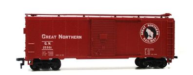 Mantua H0 834-061 Box Car Great Northern #25991 ohne OVP (2489g)