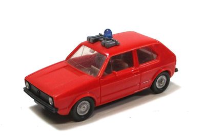 Modellauto H0 1:87 Wiking PKW VW Golf Feuerwehr