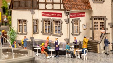Noch H0 16245 Figuren-Themenwelt "Cafe"