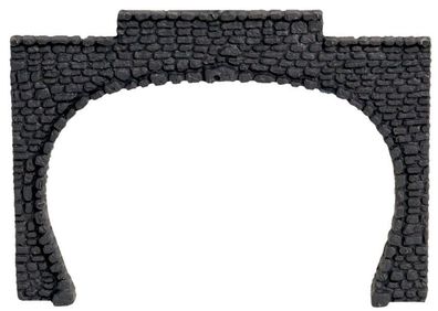 Noch N 34410 Tunnel-Portal 2-gleisig, 2 Stück, 9,5 x 7 cm