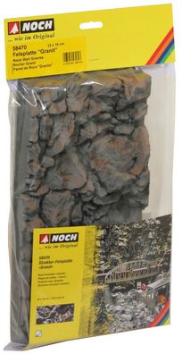 Noch G,1,0, 0, 0M, 0E, T, , 58470 Felsplatte “Granit”