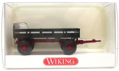Wiking 1/87 869 02 18 Landwirtschaftlicher Anhänger braun - OVP (Spur H0)(21-36k)
