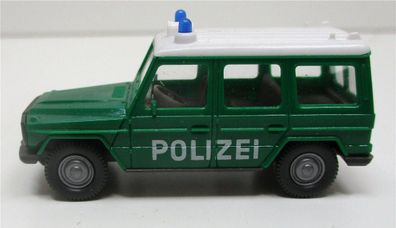 Wiking H0 1/87 Mercedes Benz Geländewagen Polizei Modell o. OVP (52-5)