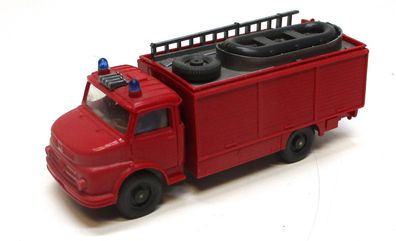 Wiking 1/87 MB Rüstwagen Boot (verklebt) Feuerwehr o. OVP (Spur H0)(A76-24)