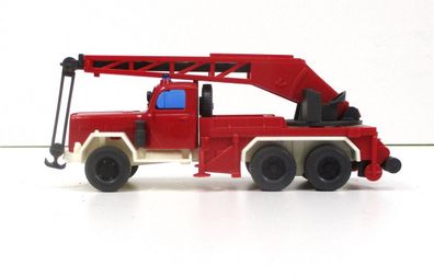 Wiking 1/87 Magirus Uranus Feuerwehr Autokran o. OVP (Spur H0)(96-4)