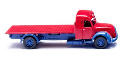 Wiking 085508 Flachpritschen-Lkw (Magirus S 7500) "Kabelwerk Rheydt" Spur H0 1:87