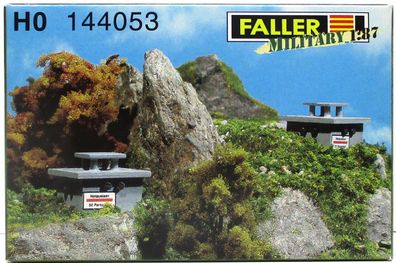 Spur H0 Faller 144053 Atom Bunker Einstiege Notaustiege OVP - (454k)