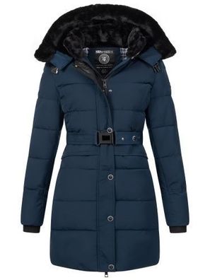 Geographical Norway Damen Winter Mantel Jacke Winterjacke Kunstfellkragen D-503