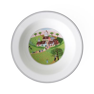Villeroy & Boch Vorteilset 6 Stück Design Naif Salatschale Heirat Premium Porcelai
