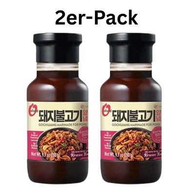 2er-Pack O´Food Korean BBQ Gochujang Bulgogi Marinade 280g
