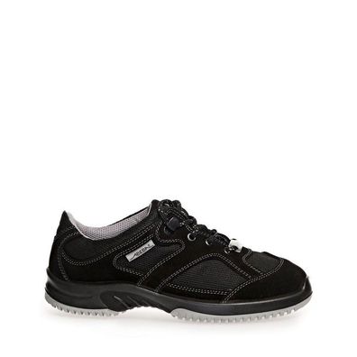 Abeba Berufsschuhe Uni6 Berufshalbschuh – Veloursleder/Gewebe, O1, Esd, Src