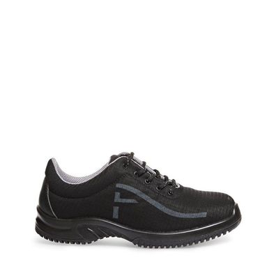 Abeba Sicherheitsschuhe Uni6 Sicherheitshalbschuh – Glattleder/Textil, S3, Src