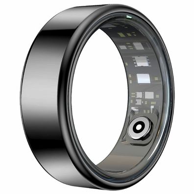 Magnetischer Smartring mit Herzfrequenzmessung, Blutsauerstoffmessung und Schlafüberw