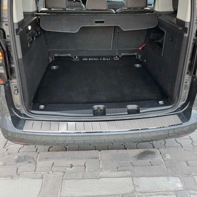 Ladekantenschutz für VW Caddy 2021-2025 Chrom Edelstahl Glänzend