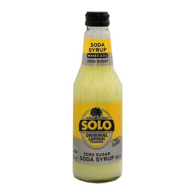 SOLO Soda Syrup Zero Sugar - Import 300 ml