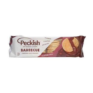 Peckish Rice Crackers Tangy Barbecue 90 g