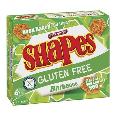 Arnott's Shapes Barbecue Gluten Free 110 g