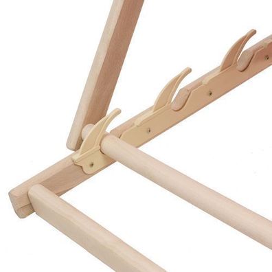 Liegestuhl Holzliegestuhl Liege Sonnenliege aus Buchenholz Bequem Garten Terrase