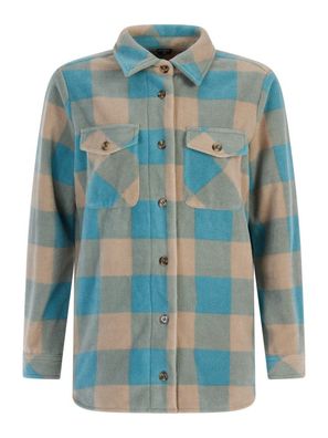 Protest Women Fleecehemd Prtluv glacial blue - Größe: XL/42