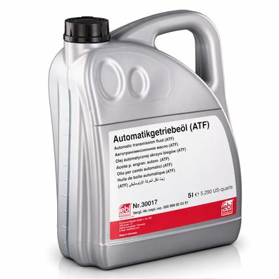 Febi 30017 5L Öl für Automatikgetriebe Mercedes W123 W124 W126 722.3 722.4 722.5