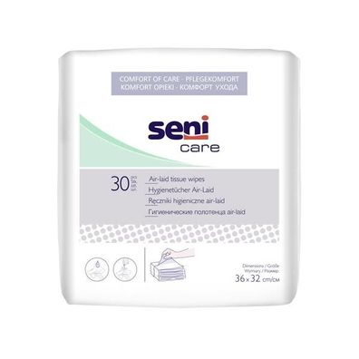 Seni Care Hygienetücher Air-Laid 30 Wipes