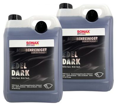 Sonax ScheibenReiniger gebrauchsfertig Edeldark 2x5 Liter