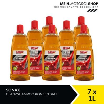 Sonax GlanzShampoo Konzentrat 7x1 Liter