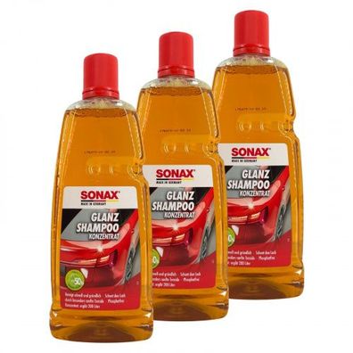 Sonax GlanzShampoo Konzentrat 3x1 Liter