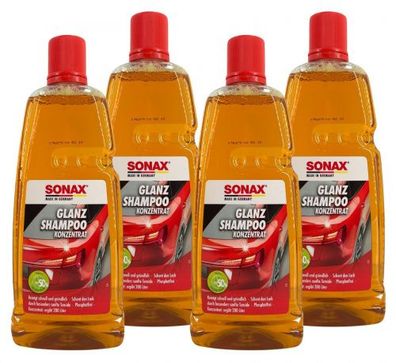 Sonax GlanzShampoo Konzentrat 4x1 Liter