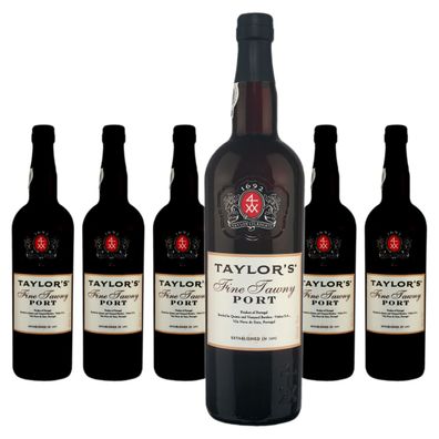 6 x Taylor’s Port Fine Tawny Port