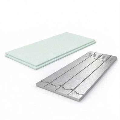 Set Fußbodenheizung XPS 20/30 mm 0,72 m² mit Trittschalldämmung ohne Estrich
