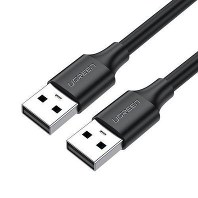 Ugreen USB-Kabel - USB 2.0, 480Mb/s, 1,5m, Schwarz (Modell US102)