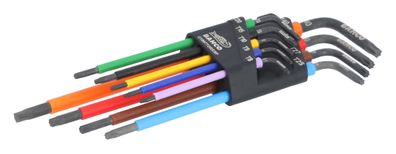 Bahco, Multicolour Winkelschraubendreher-Satz TORX® T8 - T40, 9-tlg