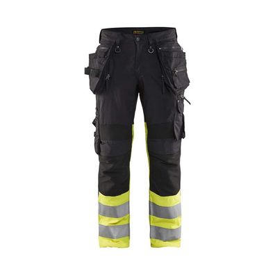 BLßKLßDER Hochsichtige Hose mit Stretch Schwarz Gelb Größe D116
