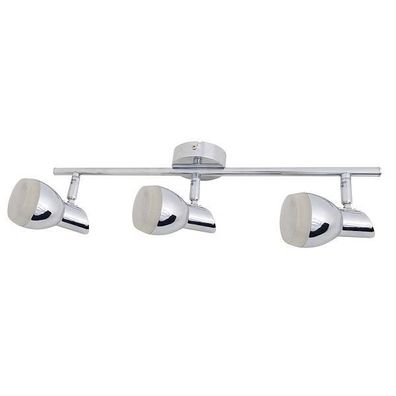 LED Deckenleuchte chrom 48x13x8cm 1140lm 3000K 15W 3-flammig Näve 1165142