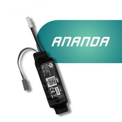 Tracker GPS für E-Bike mit motor ANANDA, Fahrrad-Tracker ohne ABO, mit Diebstahlalarm