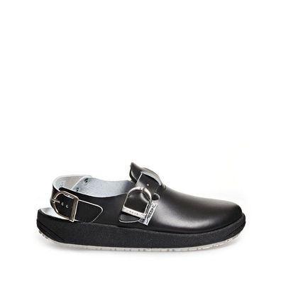 Abeba Berufsschuhe Rubber Berufssandale – Leder, Src, Sanitätsclog